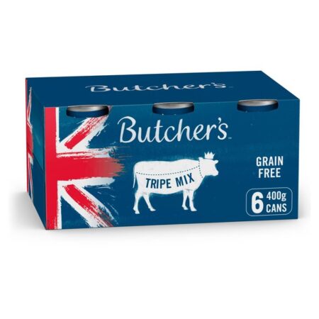 Butcher’s Grain Free Tripe Dog Food Tins 6 x 400g
