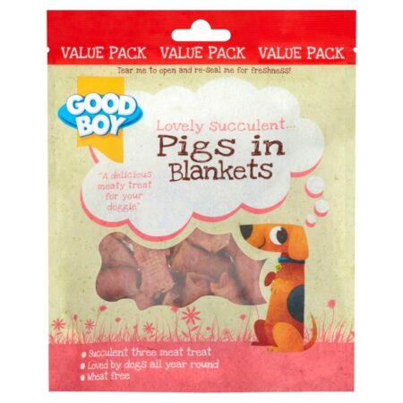 Good Boy Pigs In Blankets Dog Treats 220g