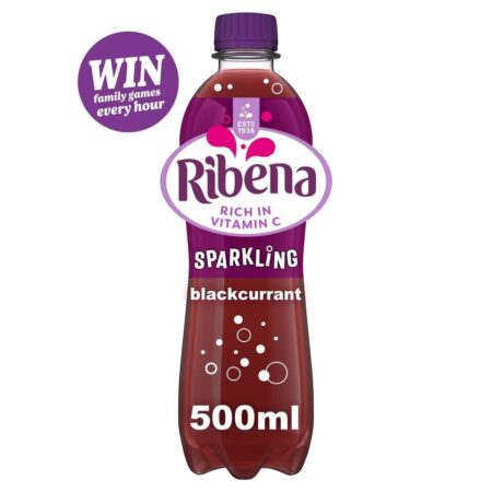 Ribena Sparkling Blackcurrant 500ml