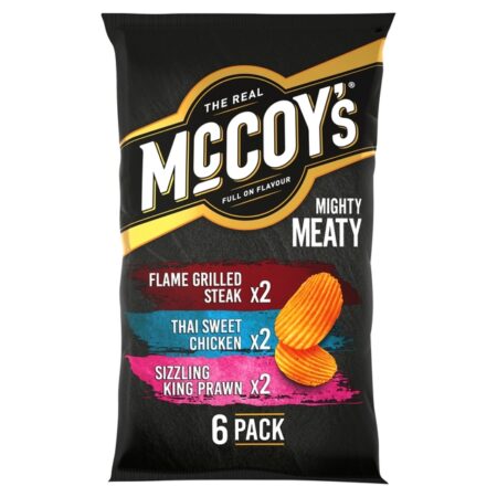 McCoy’s Ridge Cut Mighty Meaty 6 x 25g