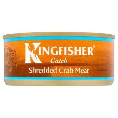 Kingfisher Catch Shredded Crab Meat in Brine 145g