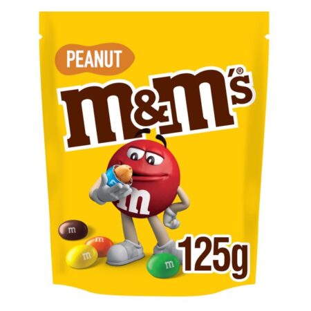 MM’s Crunchy Peanut Milk Chocolate Bites Pouch Bag 125g