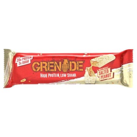 Grenade Protein Bar White Chocolate Salted Peanut 60g