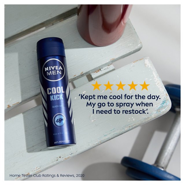 Nivea Cool Kick Deodorant Spray 150ml - Image 5