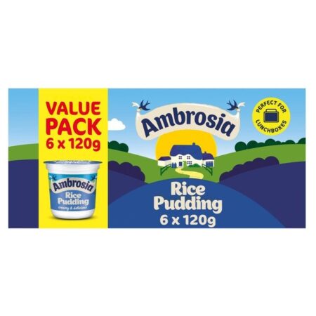 Ambrosia Rice Pudding Pots 6 x 120g
