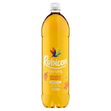 Rubicon Spring Orange Mango Sparkling Flavoured Water 1.5L