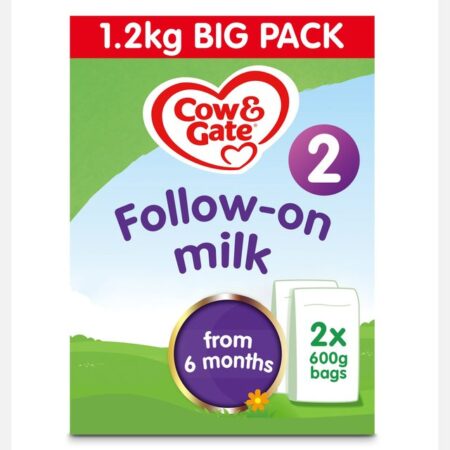 Cow & Gate Follow On Milk 2 X 600g