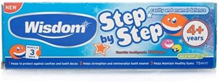 Wisdom Step By Step Toothpaste 4+