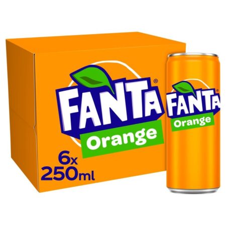 Fanta Orange 6 X 250ml