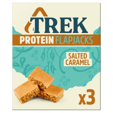 Trek Salted Caramel Protein Flapjacks 3 x 50g