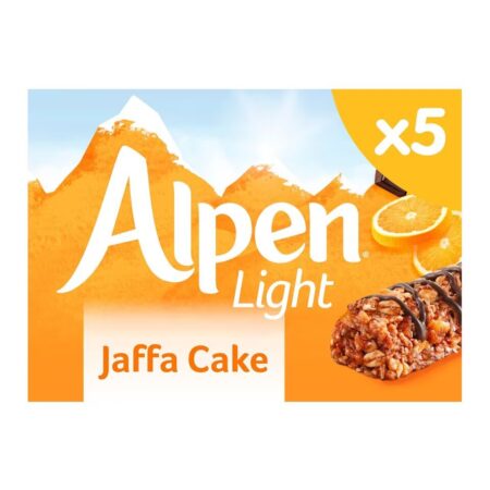 Alpen Light Jaffa Cake 5 Bars 95g