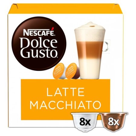 Nescafe Dolce Gusto Latte Macchiato 16 Capsules 183.2g
