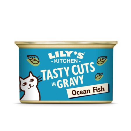 Lilys Kitchen Cat Ocean Fish Tasty Cuts In Gravy 85g