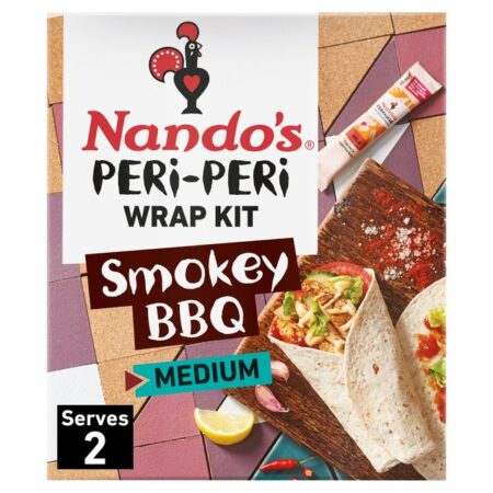 Nandos Peri-Peri Wrap Kit Smokey Bbq Medium 261g