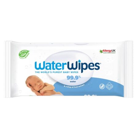 Waterwipes Biodegradable Baby Wipes 60 per pack