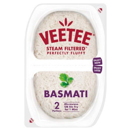 Veetee Heat & Eat Basmati Rice Pots 2x125g