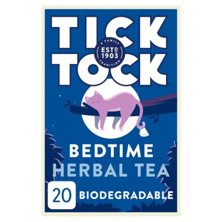 Tick Tock Bedtime 20 Tea Bags 36g