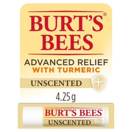 Burts Bees Advanced Relief Unscented Lip Balm 4.2g