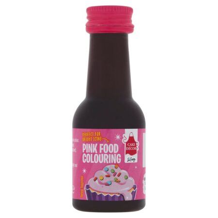 Cake Decor Pink Food Colour 38ml