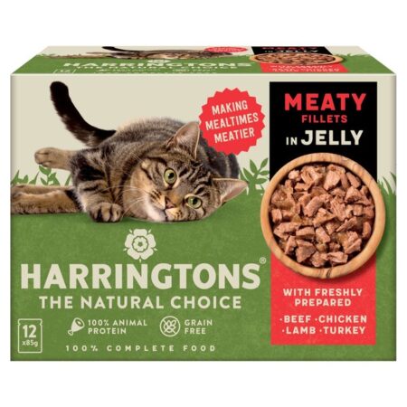 Harringtons Cat Meaty Selection In Jelly 12 X 85g