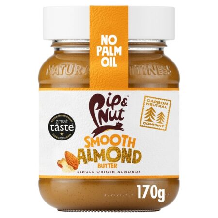 Pip Nut Smooth Almond Butter 170g