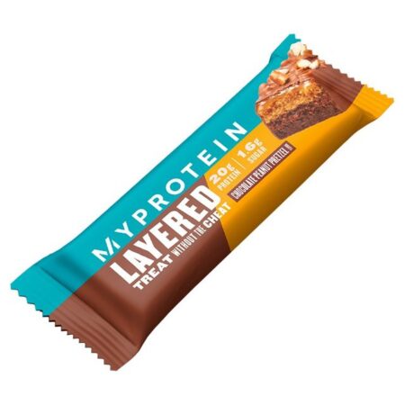 Myprotein Layered Treat Without The Cheat Peanut Butter 60g
