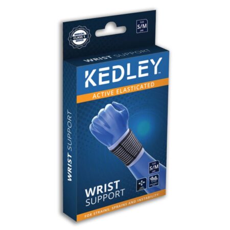 ELASTICATED WRIST SUPPORT- Small/ Medium