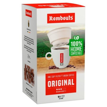 Rombouts Original Compostable One Cup Filter Coffee 70g