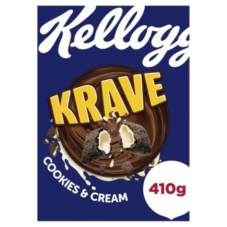 Kelloggs Krave Cookies Cream 410g