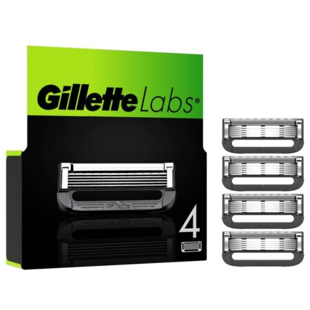 Gillette Labs Razor Blades Refill 4 Cartridges