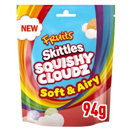 Skittles Squishy Cloudz Fruits 94g Pm ?1.4