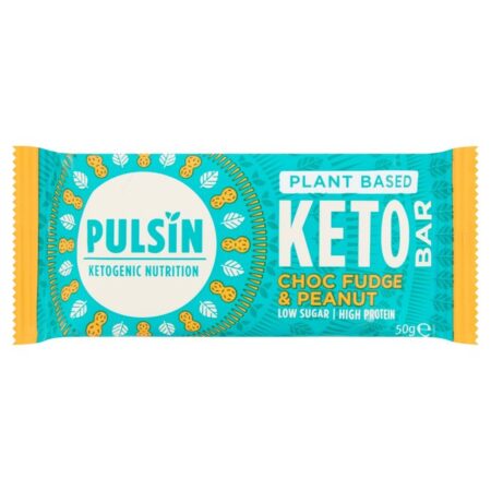 Pulsin Keto Bar Chocolate Fudge 50g