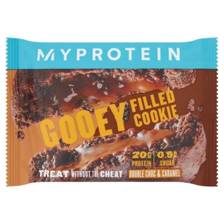 Myprotein Gooey Filled Cookie Double Chocolate Caramel 75g