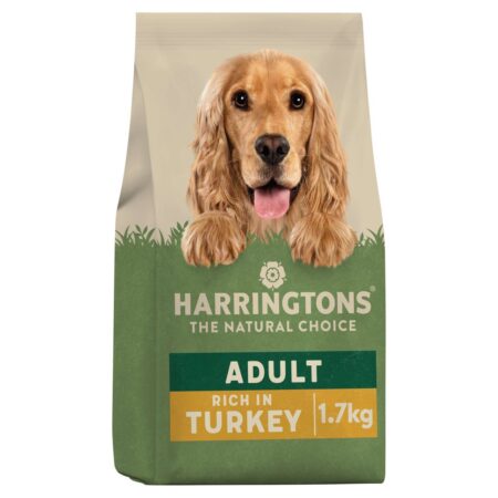 Harringtons Dry Adult Dog Food Rich in Turkey Veg 1.7kg