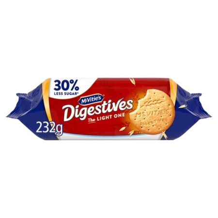 McVitie’s Digestives Biscuits The Light One 250g
