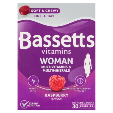 Bassetts Vitamins Woman Raspberry Multivitamins & Minerals 30s