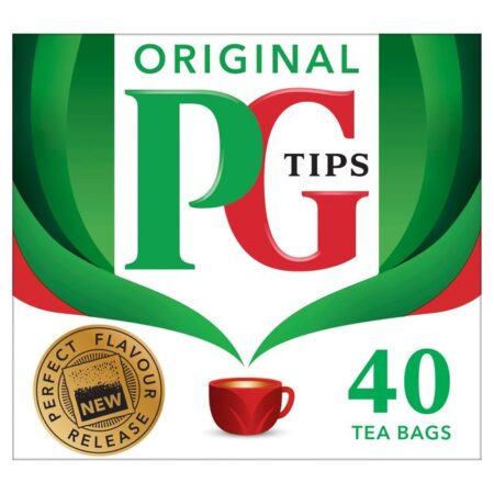 PG Tips Original 40 Tea Bags 116g