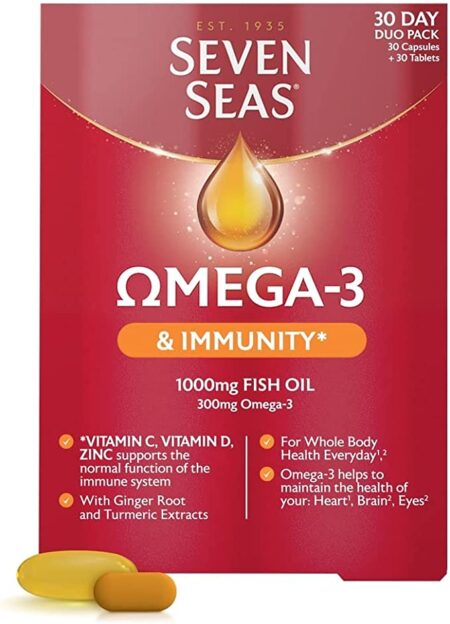 Seven Seas Omega-3 +Immunity