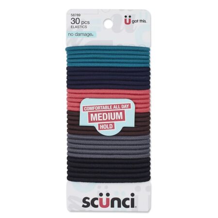 Hair Elastics Assorted Colors