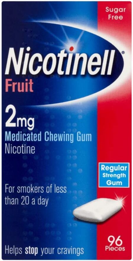 Nicotinell Gum 2mg Fruit