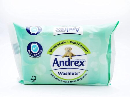 Andrex Washlets Aloe Vera