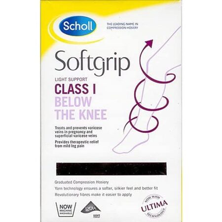 BLACK BELOW KNEE CLOSED TOE CLASS 1 XL