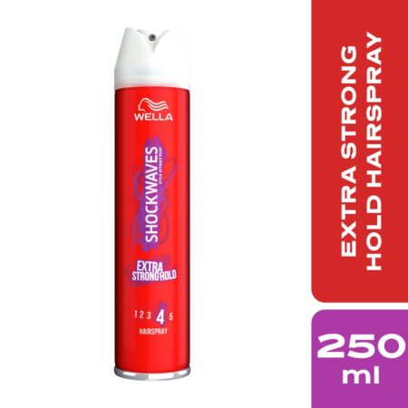 SHOCKWAVES EXTRA STRONG HOLD HAIRSPRAY 250ML