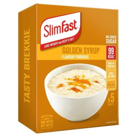 Slimfast Porridge Golden Syrup 5 x 29g