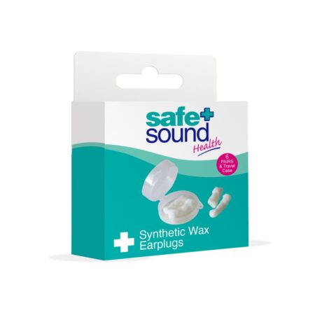 SYNTHETIC WAX EAR PLUGS 6 PAIRS