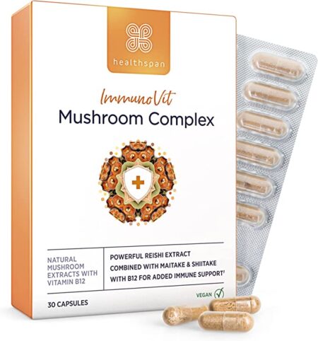 Healthspan Immunovit Mushroom Complex
