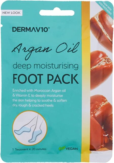 Derma V10 Foot Pack [Argan Oil]