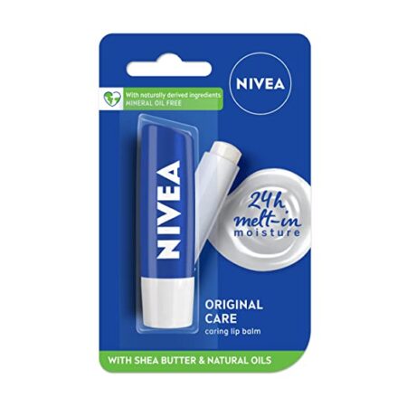 nivea original care lip balm