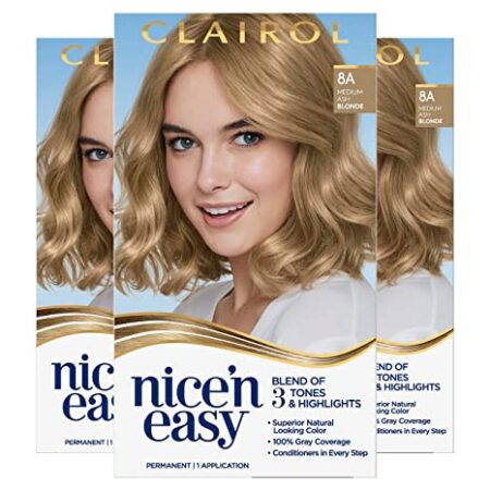 Clairol Nice N Easy 8a Medium Ash Bld