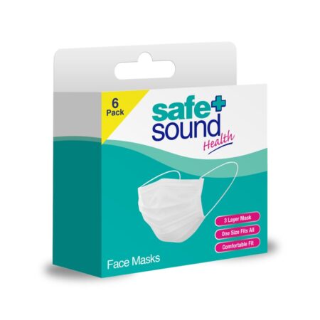 SURGICAL MASKS 6 PC